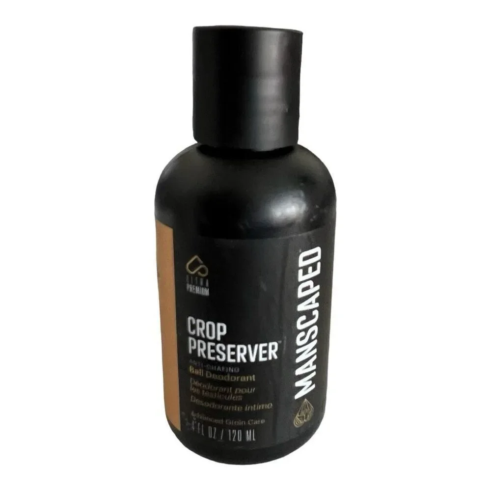 Brand New Manscaped Crop Preserver Anti-Chafing Ball Deodorant 4 oz